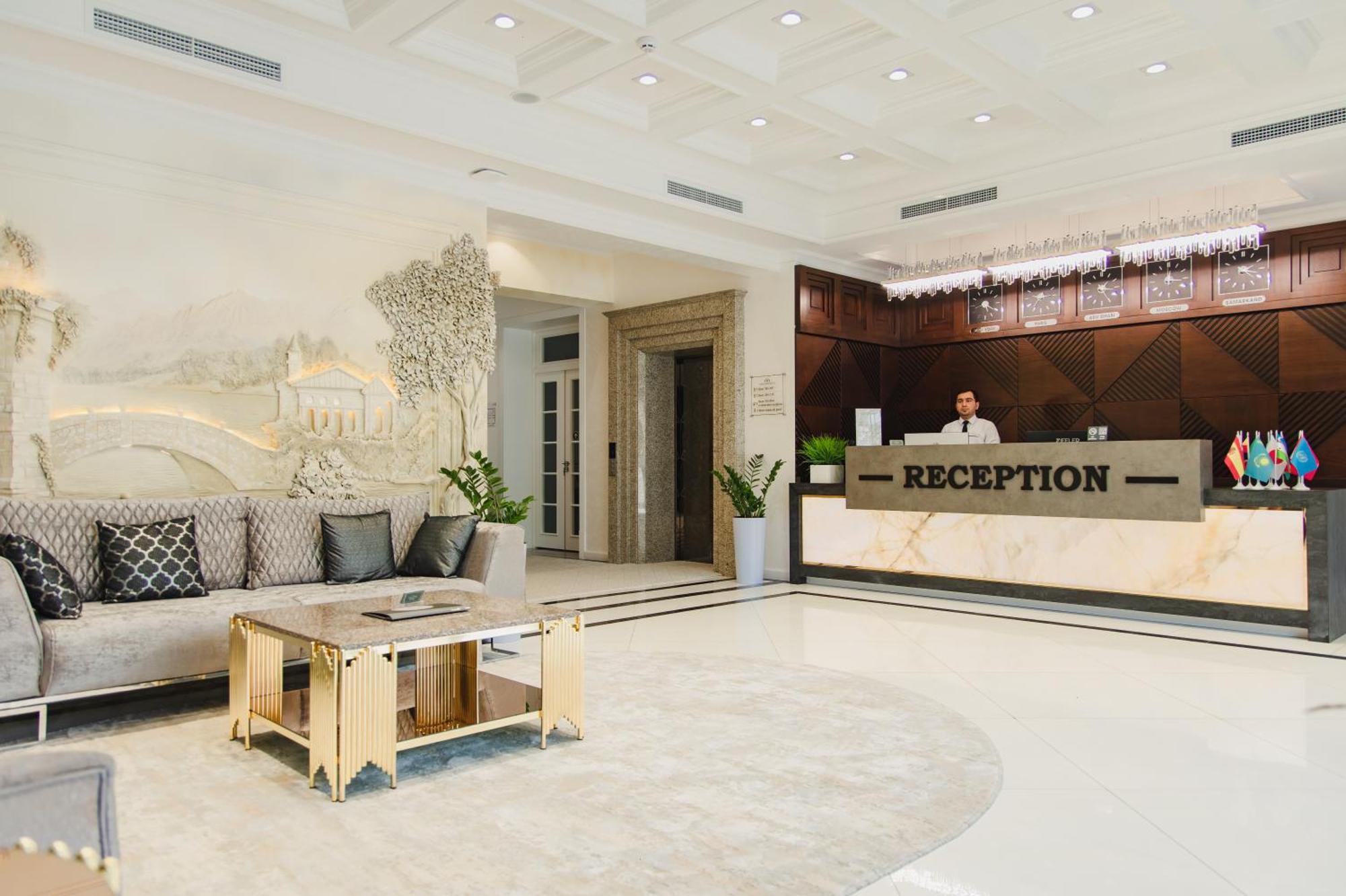 Wellfort Hotel Samarkand Exterior foto